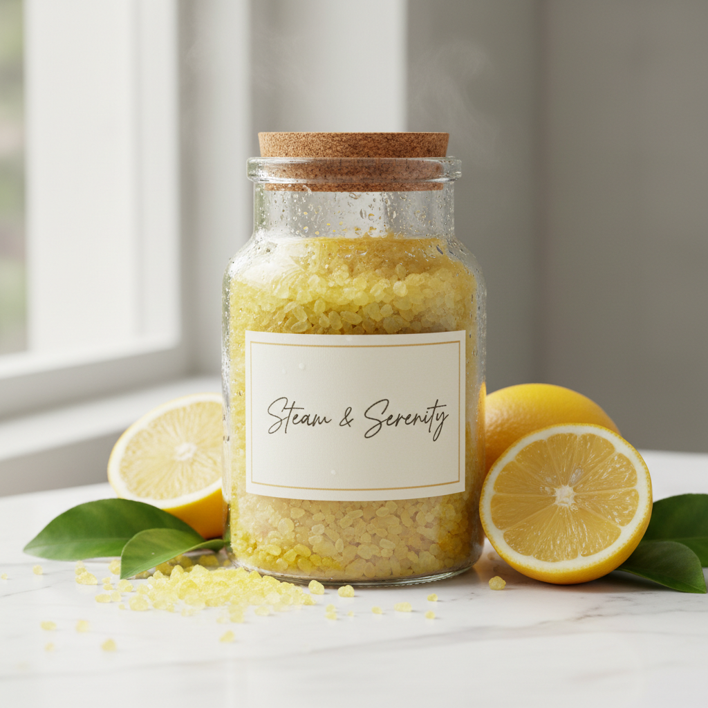 Citrus Yellow Bath Salts